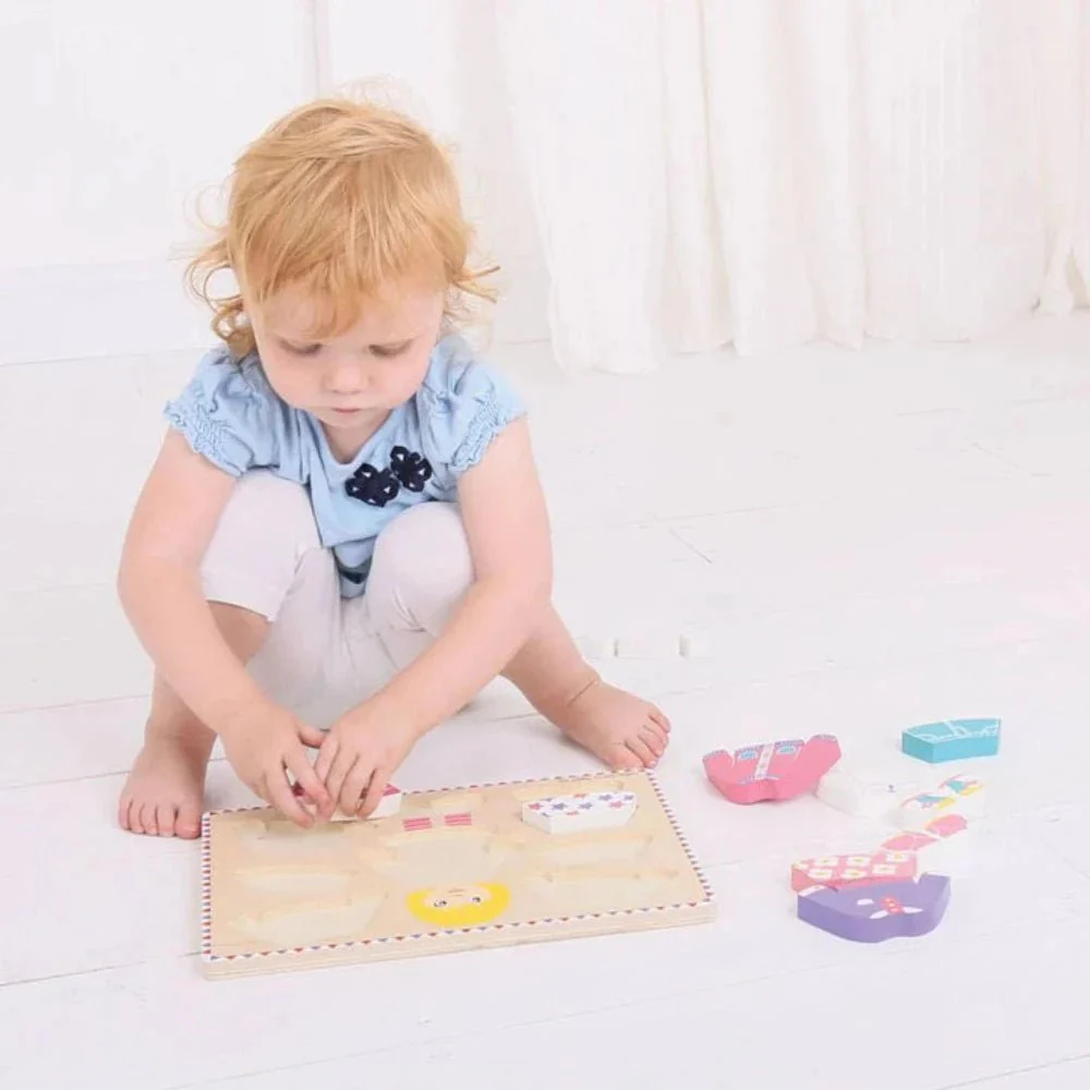 Bigjigs - Dressing Girl Puzzle - Image 3
