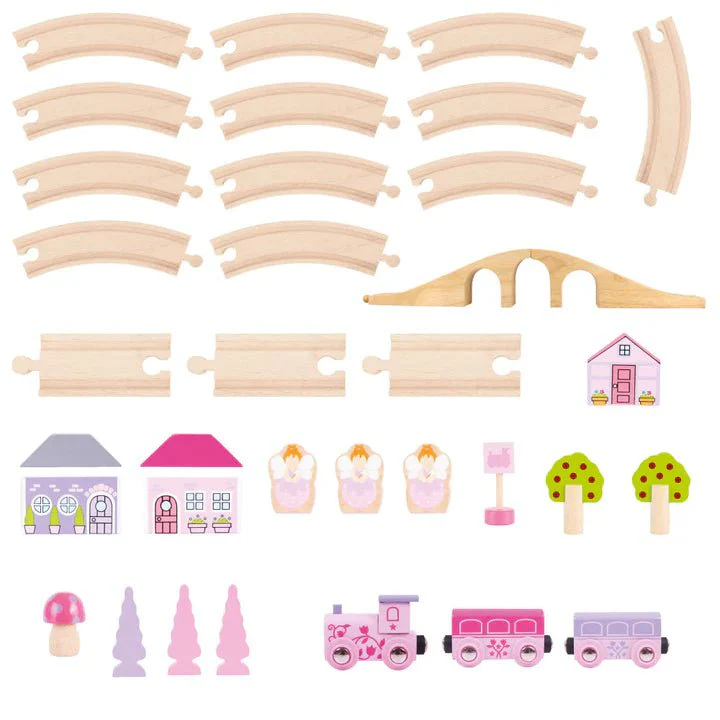 Bigjigs - Fairy Figure of Eight Train Set - Image 4