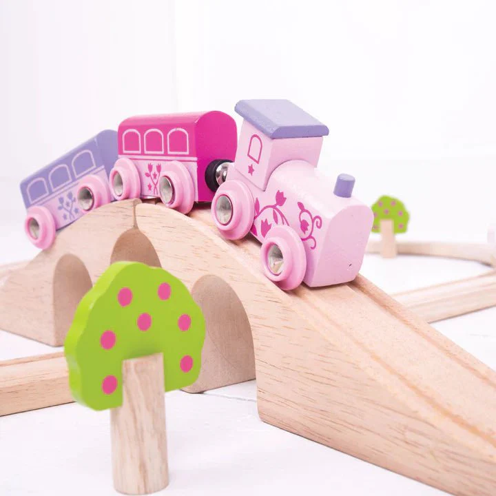 Bigjigs - Fairy Figure of Eight Train Set - Image 6