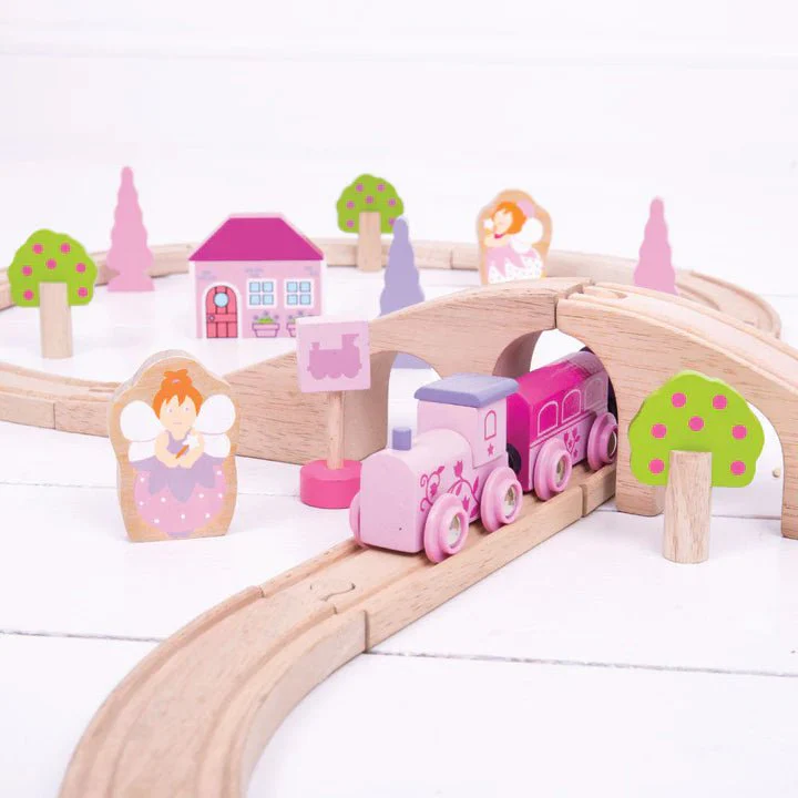 Bigjigs - Fairy Figure of Eight Train Set - Image 7