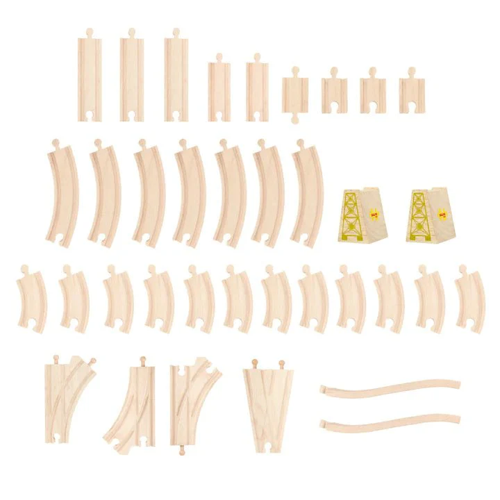 Bigjigs - Fairy Town Train Set - Image 4