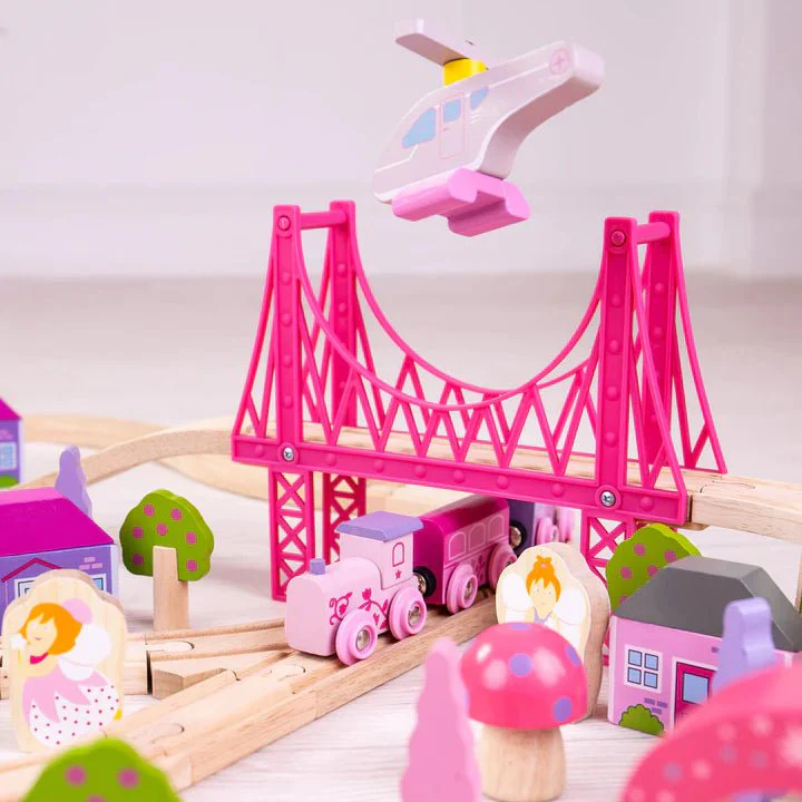 Bigjigs - Fairy Town Train Set - Image 5