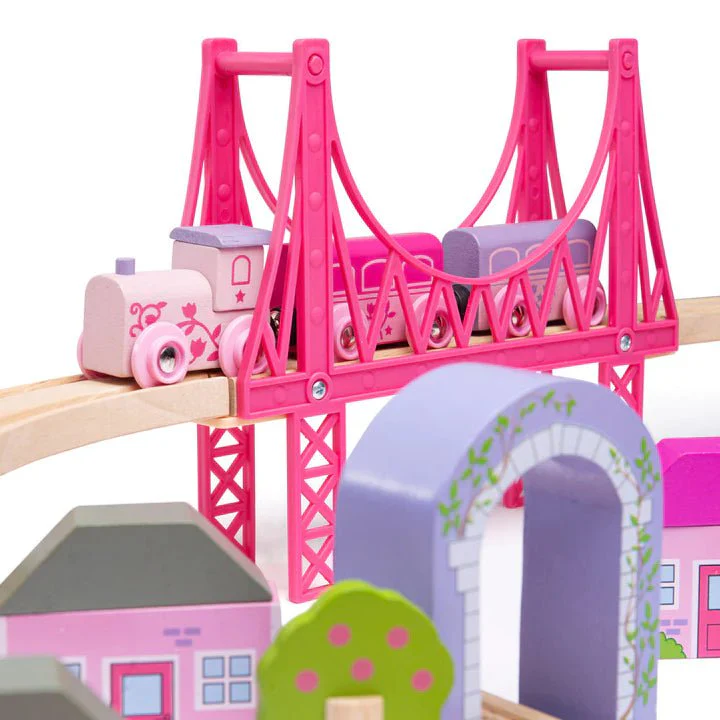 Bigjigs - Fairy Town Train Set - Image 7