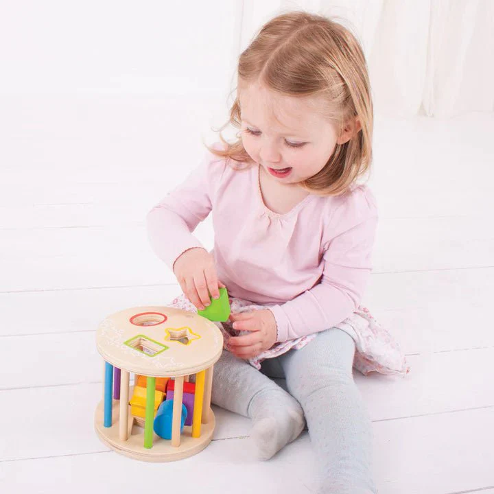 Bigjigs - First Rolling Shape Sorter - Image 4