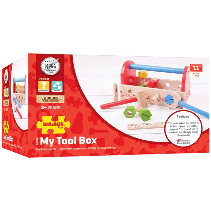 Bigjigs - My Tool Box Play Set - Image 4