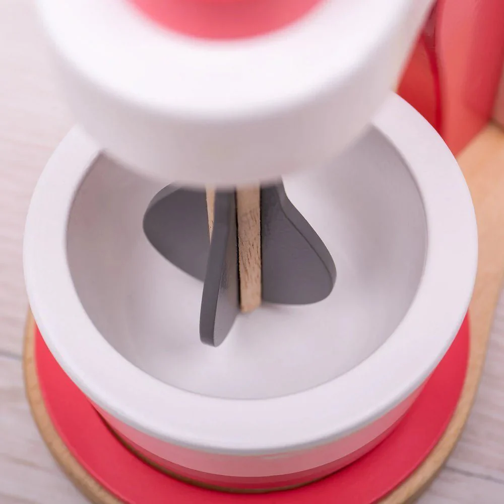 Bigjigs - Pink Food Mixer - Image 2