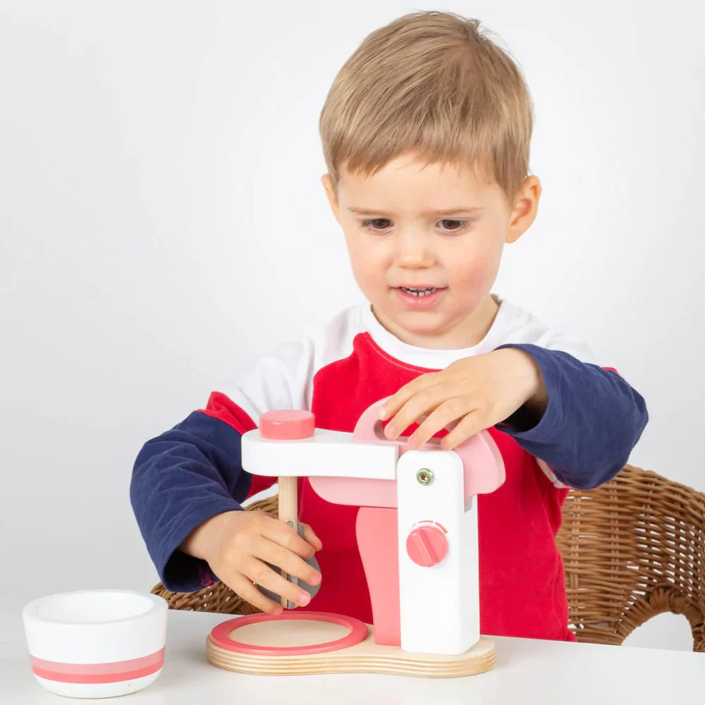 Bigjigs - Pink Food Mixer - Image 3