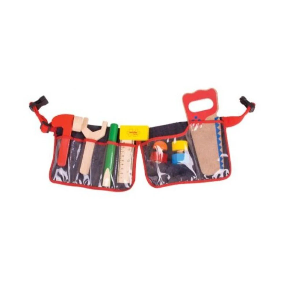 Bigjigs - Red Carpenters Belt - Image 2