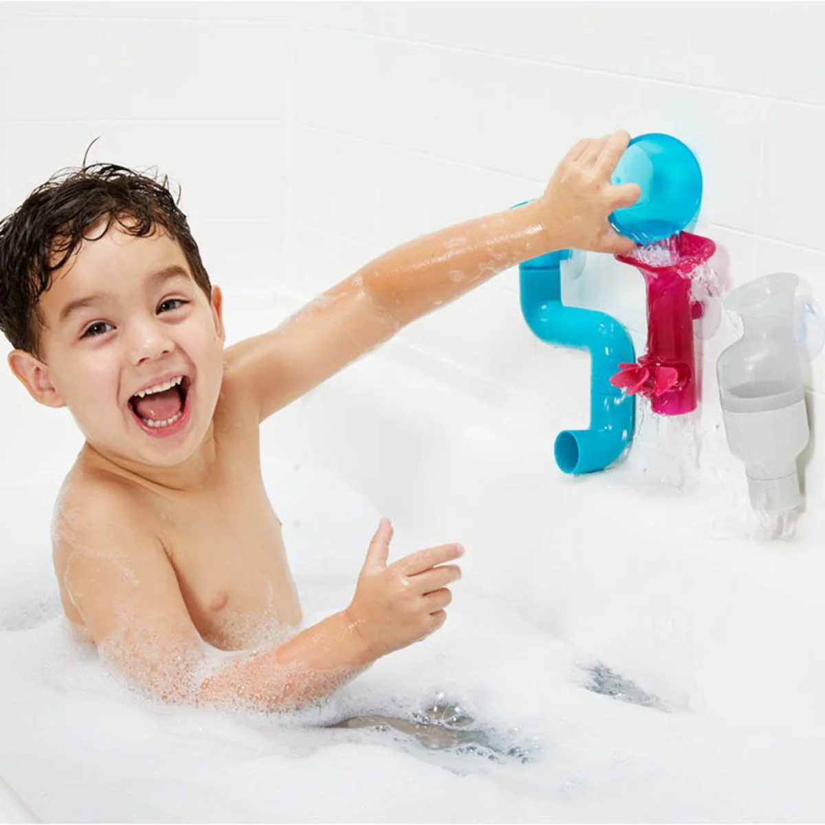 Boon - Bath Building Toy Set - Image 3