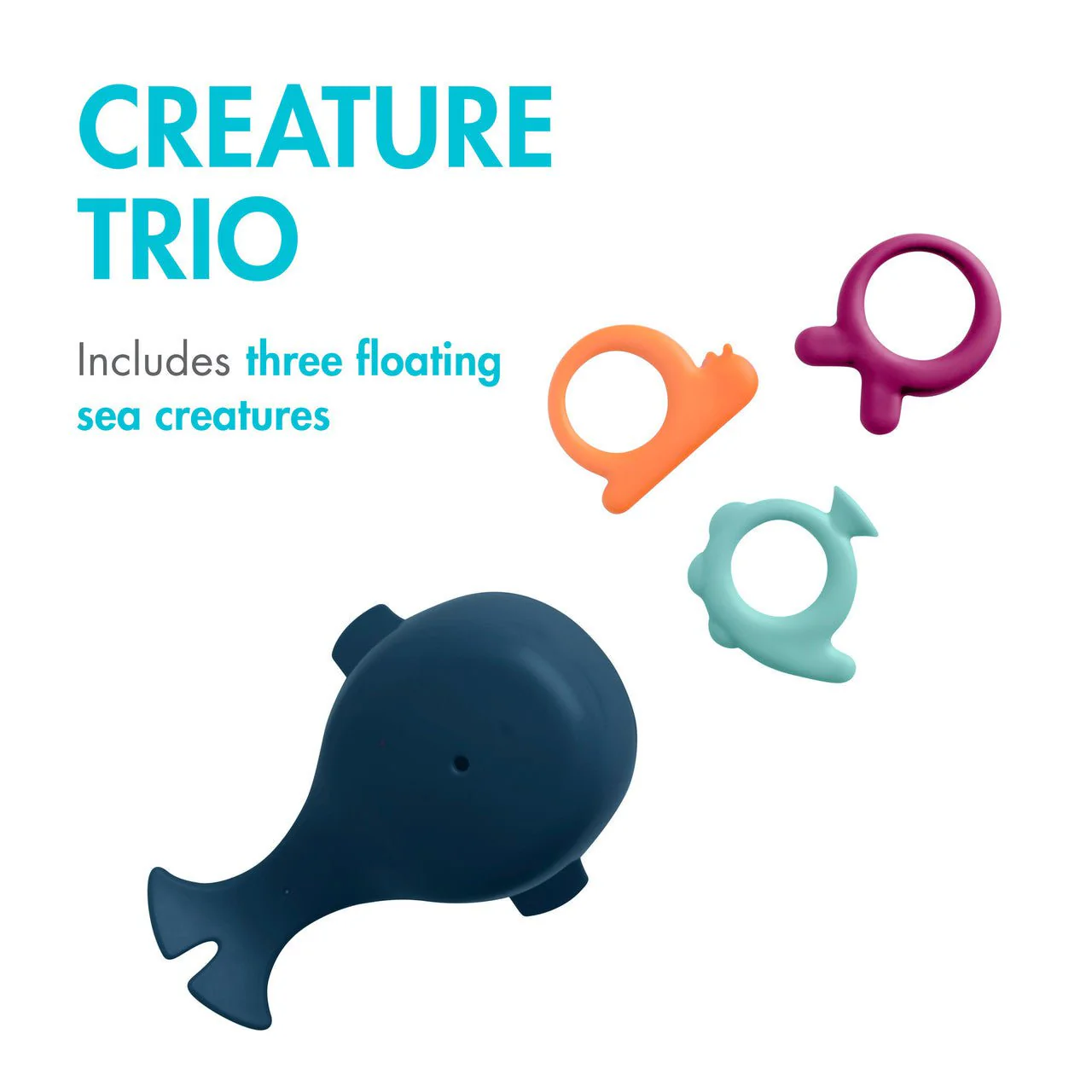 Boon - CHOMP Hungry Whale Bath Toy - Image 2