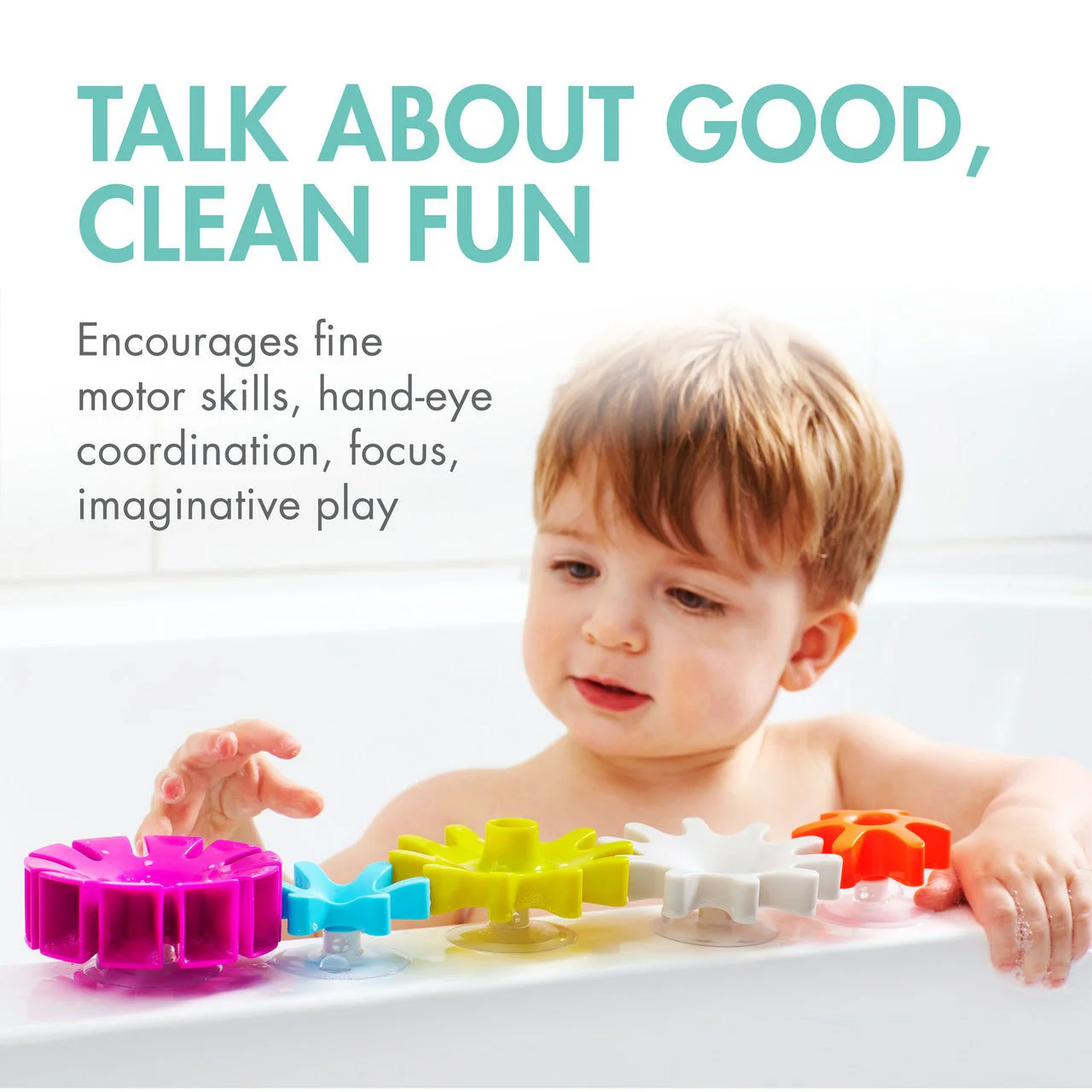 Boon - COGS Building Bath Toy Set - Image 6