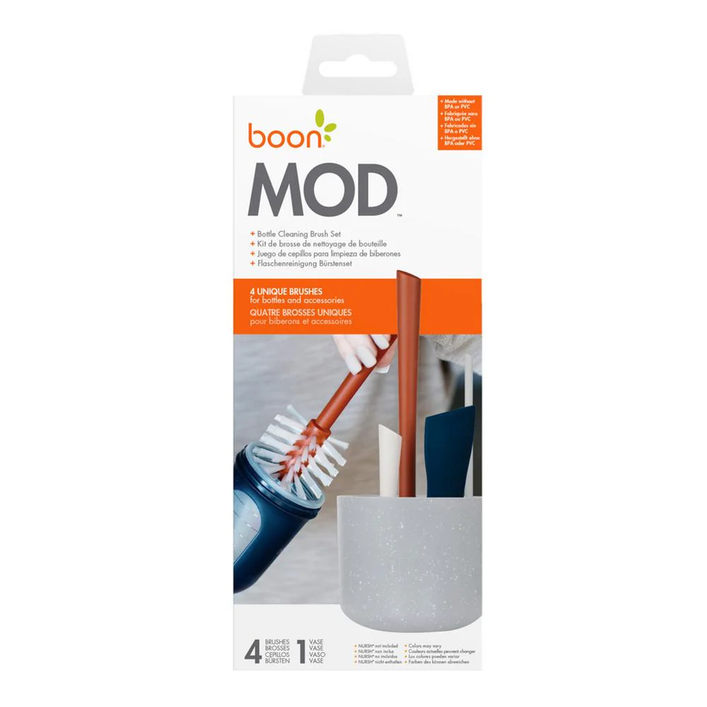 Boon - Mod Bottle Brush Multicolor 4Pc-Set - Image 5
