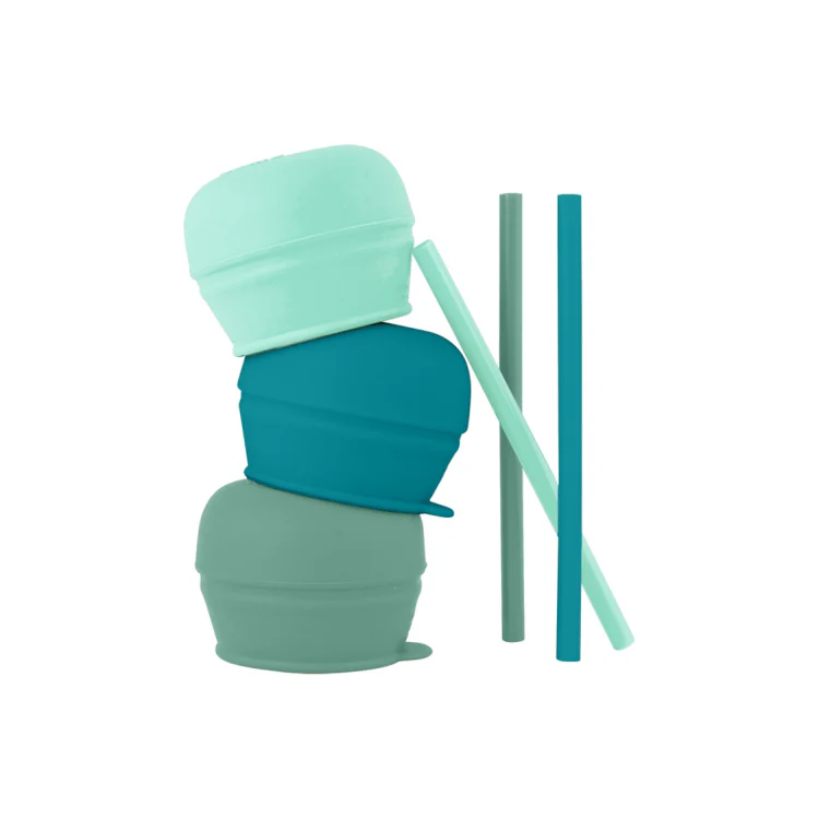 Boon - Snug Straw Universal Silicone Lids - Image 2