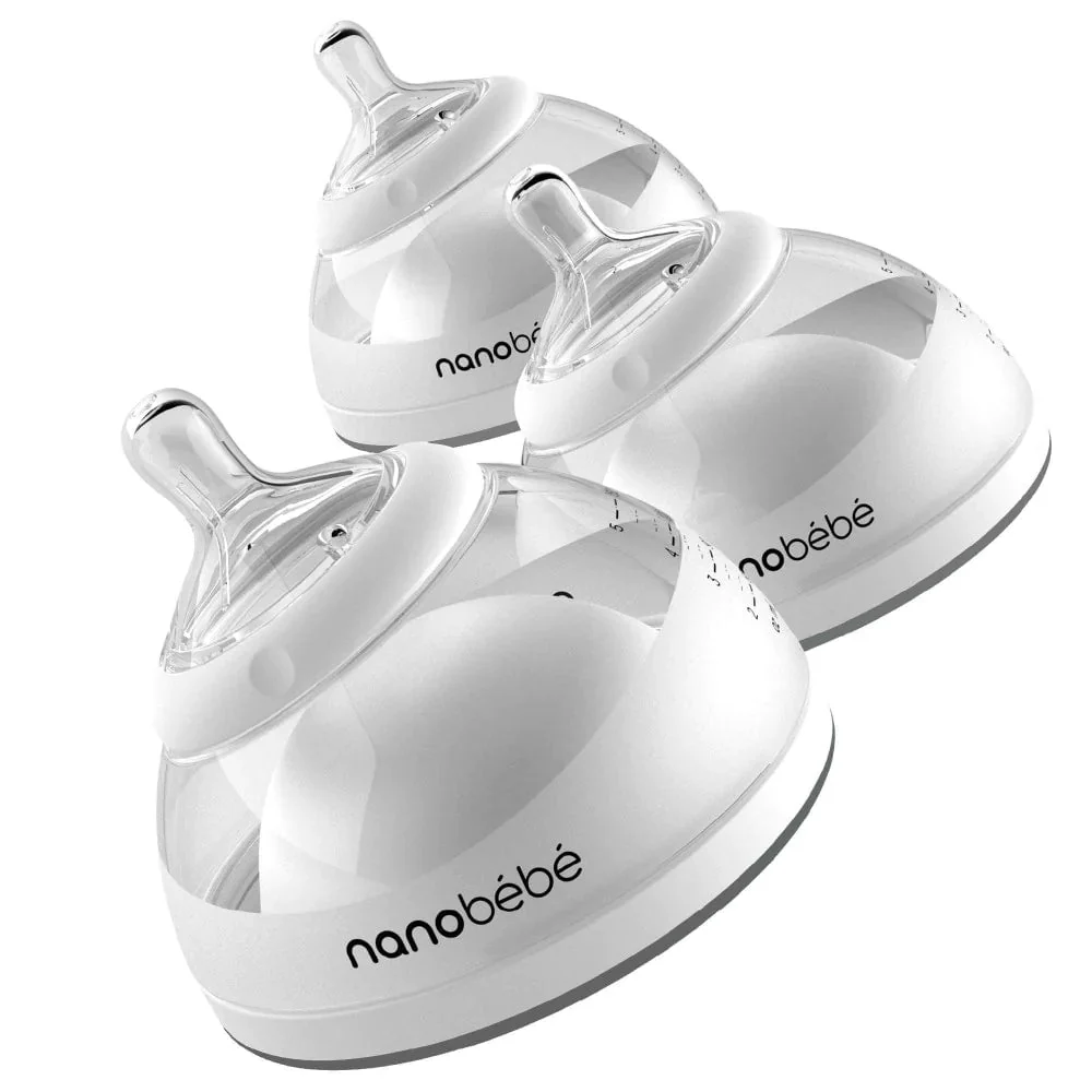 Nanobebe - Breastmilk Bottles (3 Pack) - Image 3