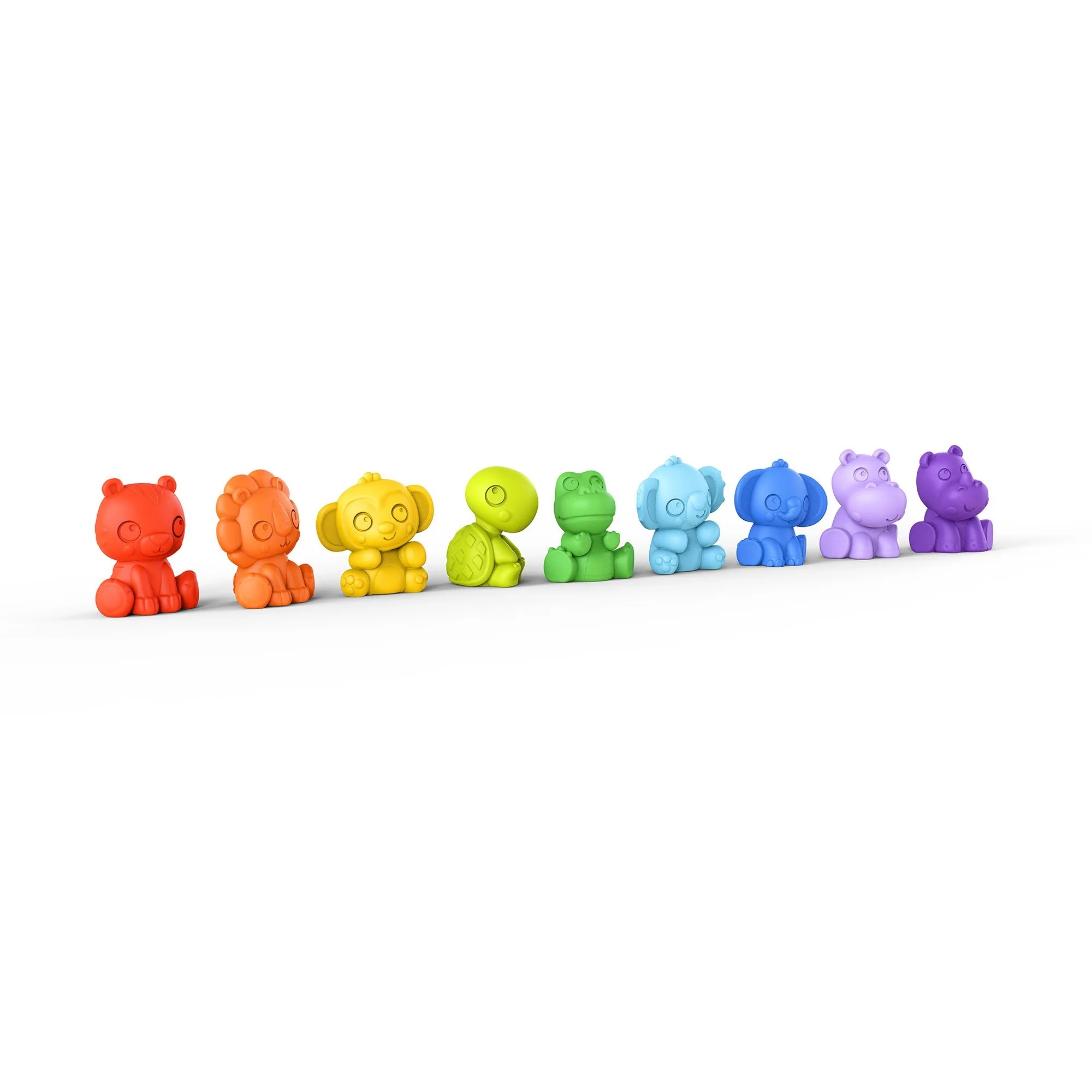 Bright Starts - TropicAnimals Bath Toy Set - Image 2