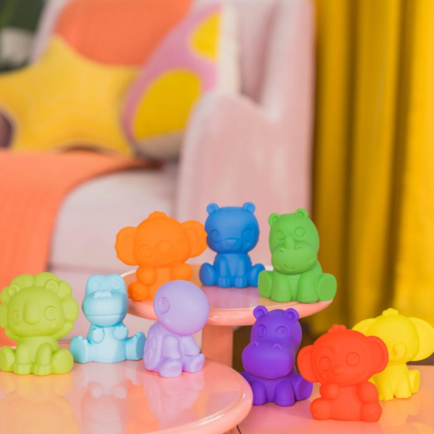 Bright Starts - TropicAnimals Bath Toy Set - Image 3