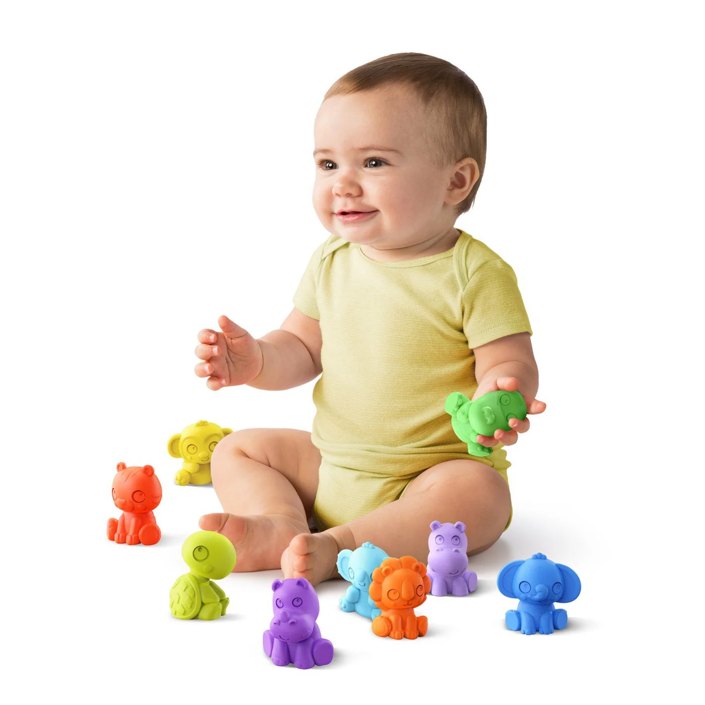 Bright Starts - TropicAnimals Bath Toy Set - Image 4