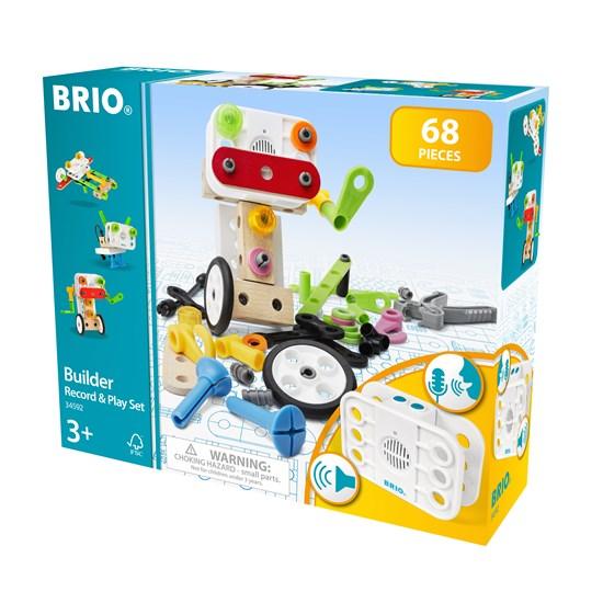 Brio - 68 pc Builder Record and Play Set - Image 2