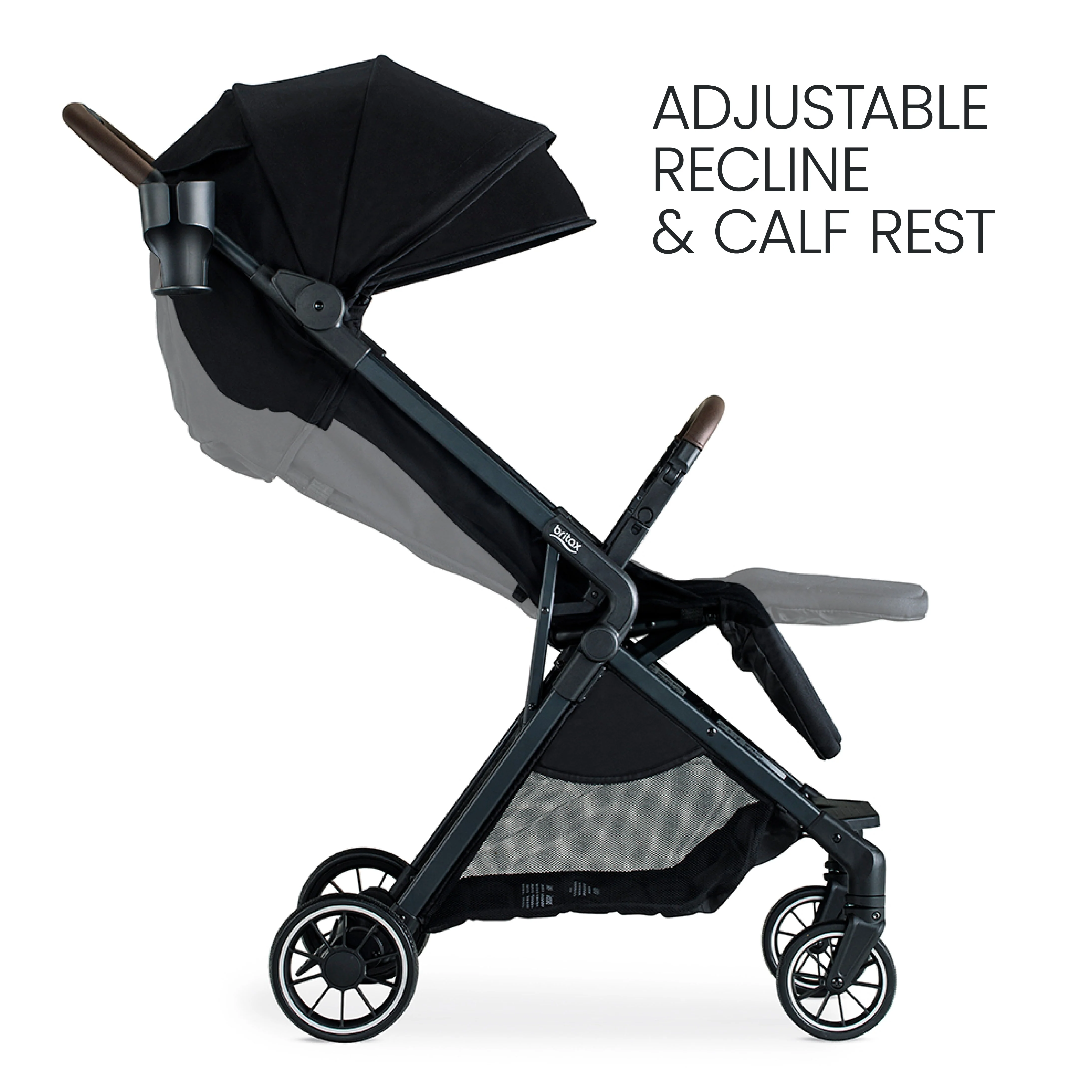 Britax - Juniper Compact Travel Stroller with One-Hand RapidFold - Image 4