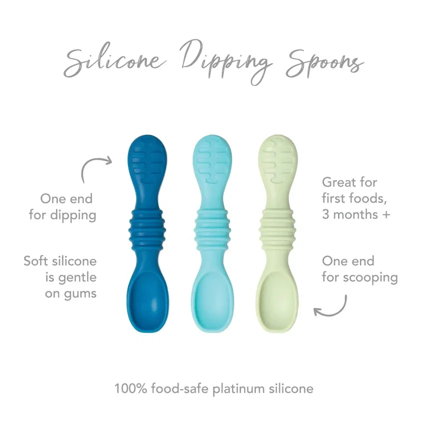 Bumkins - Silicone Dipping Spoons - 3 Pack - Image 6
