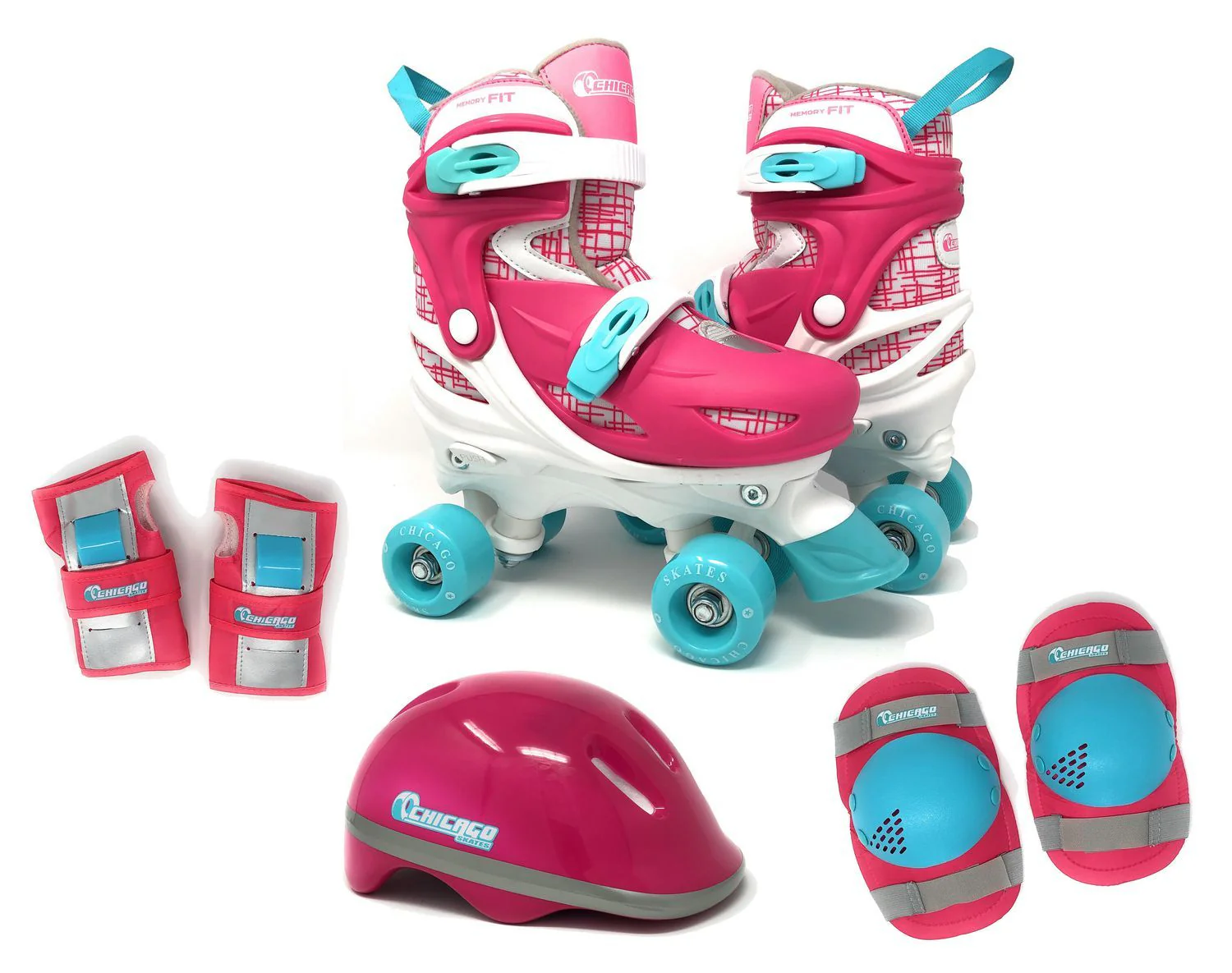 Chicago Skates - Adjustable Quad Rollerblades with Accessory Bundle - Image 2
