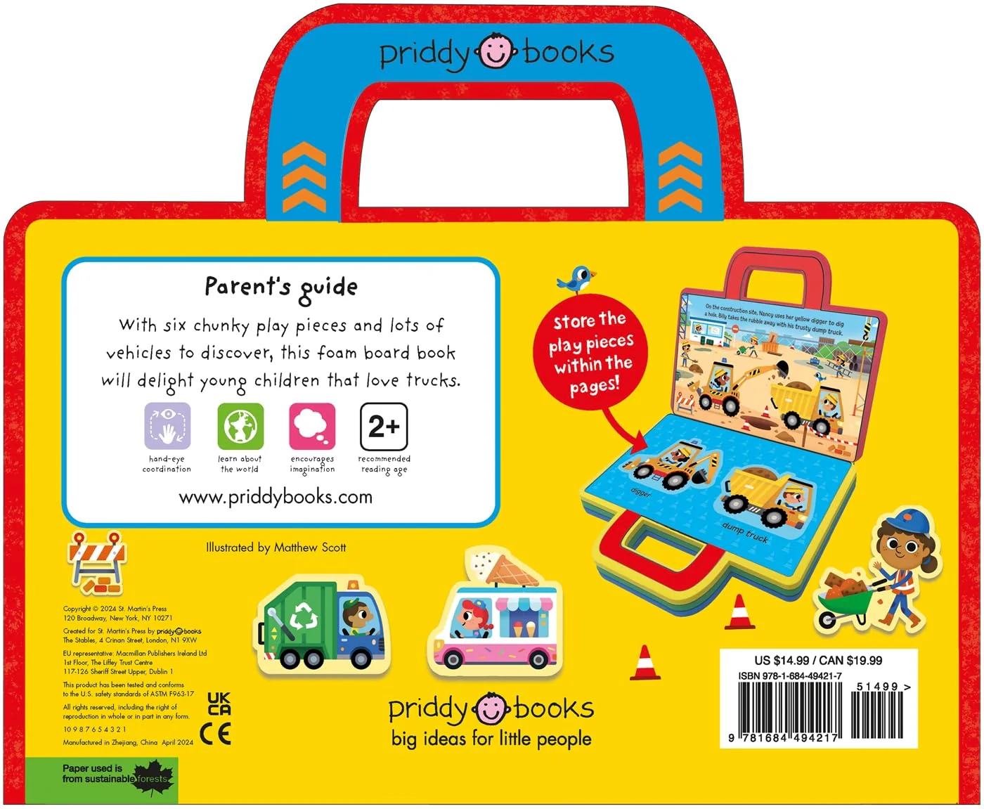 Chunky Play Set: Trucks - Image 2