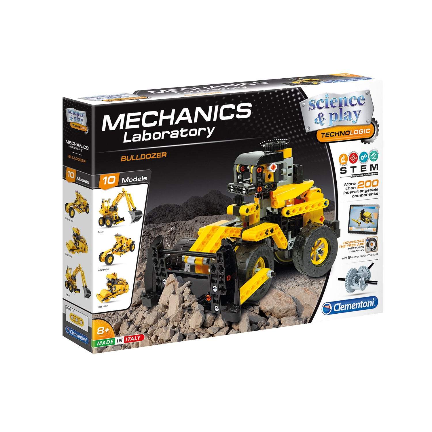 Clementoni - Mechanics Labs Bulldozer