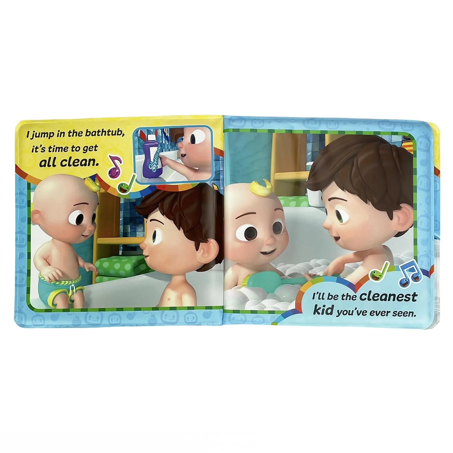 CoComelon Bath Book Time to Get All Clean - Image 2