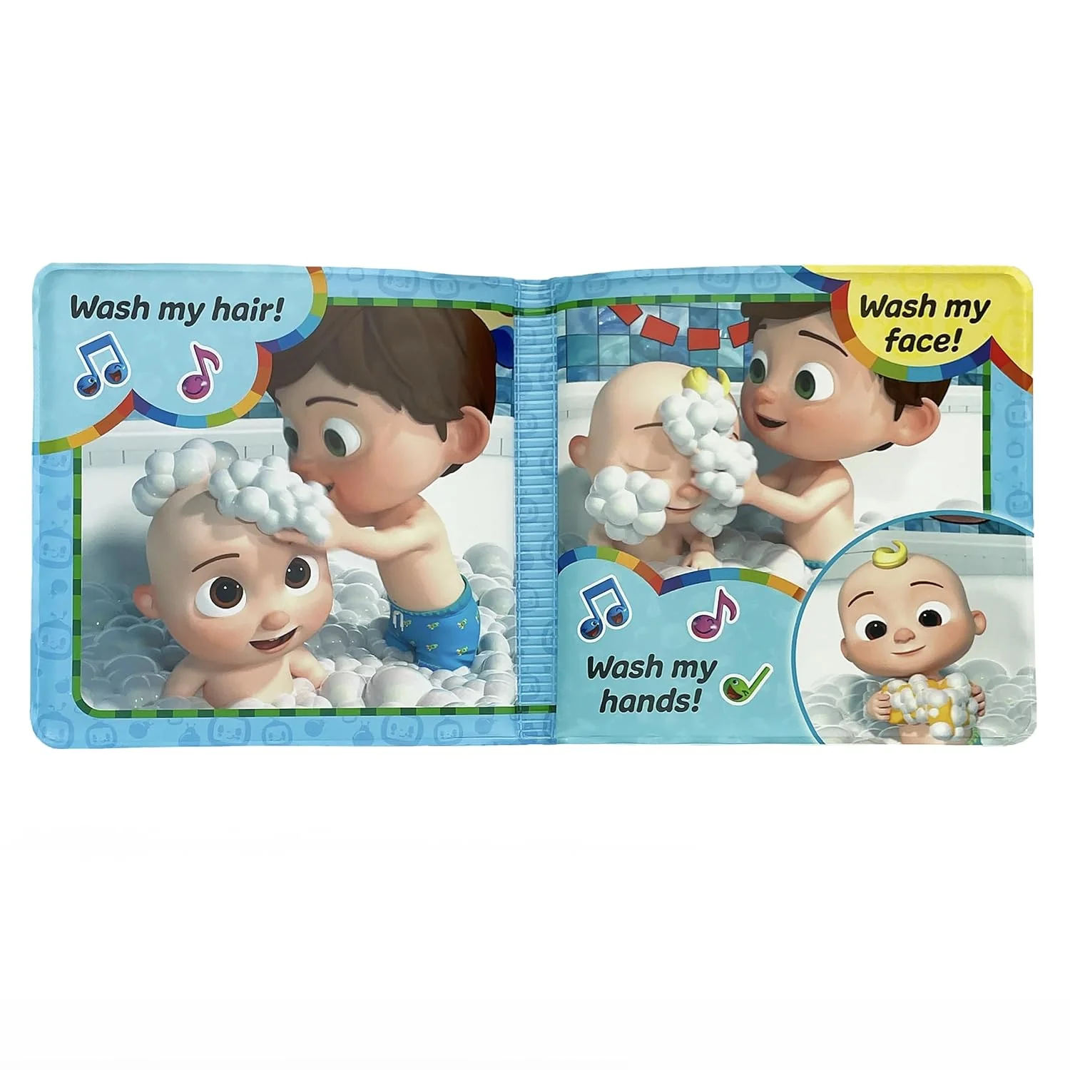 CoComelon Bath Book Time to Get All Clean - Image 3