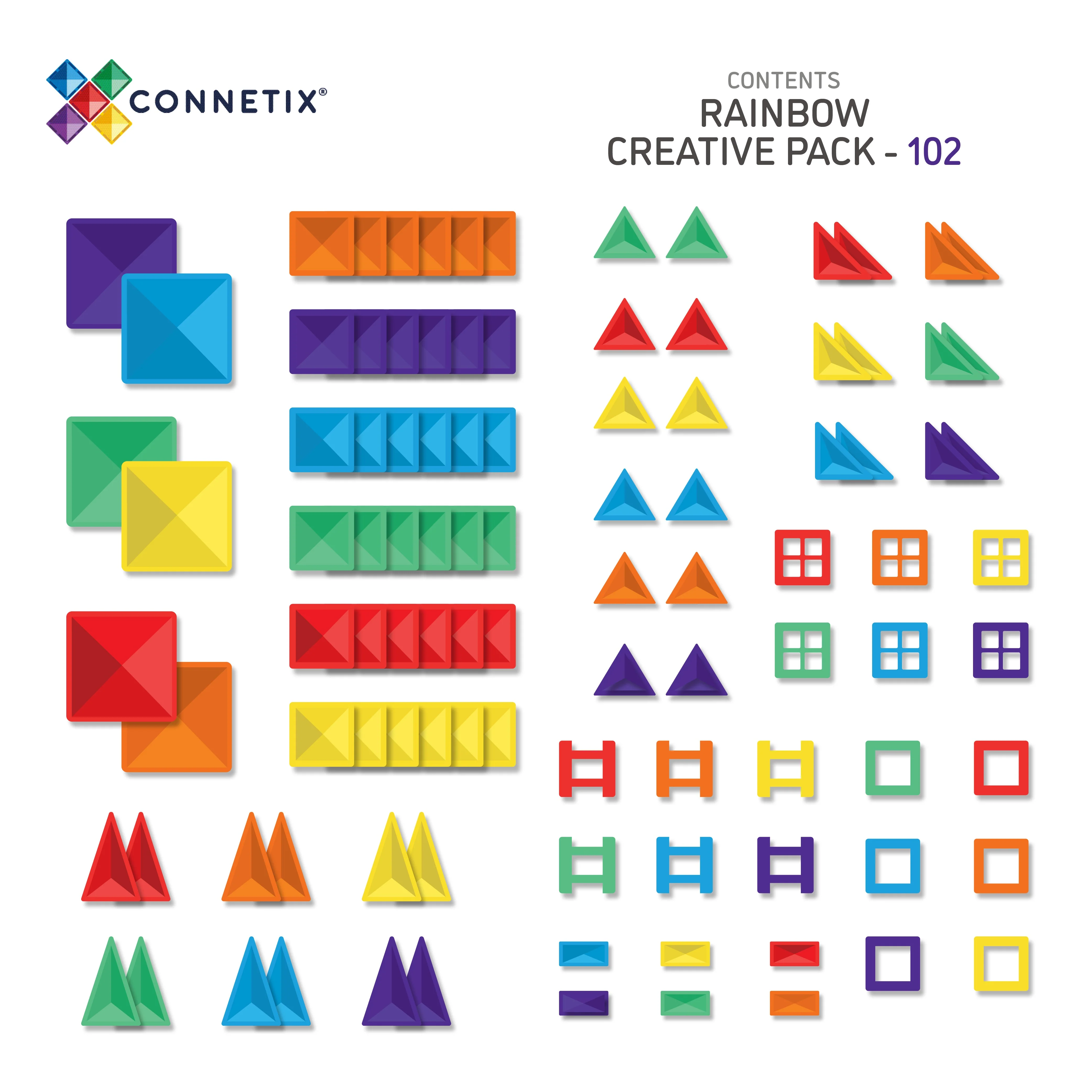 CONNETIX - Rainbow Creative Pack - 102pc - Image 6