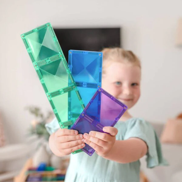 CONNETIX - Rainbow Rectangle Pack - 18pc - Image 3