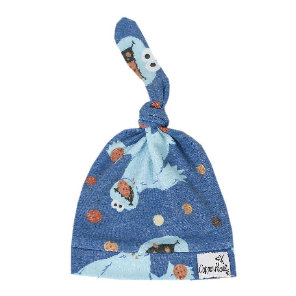 Copper Pearl - Top Knot Baby Hat - Image 4