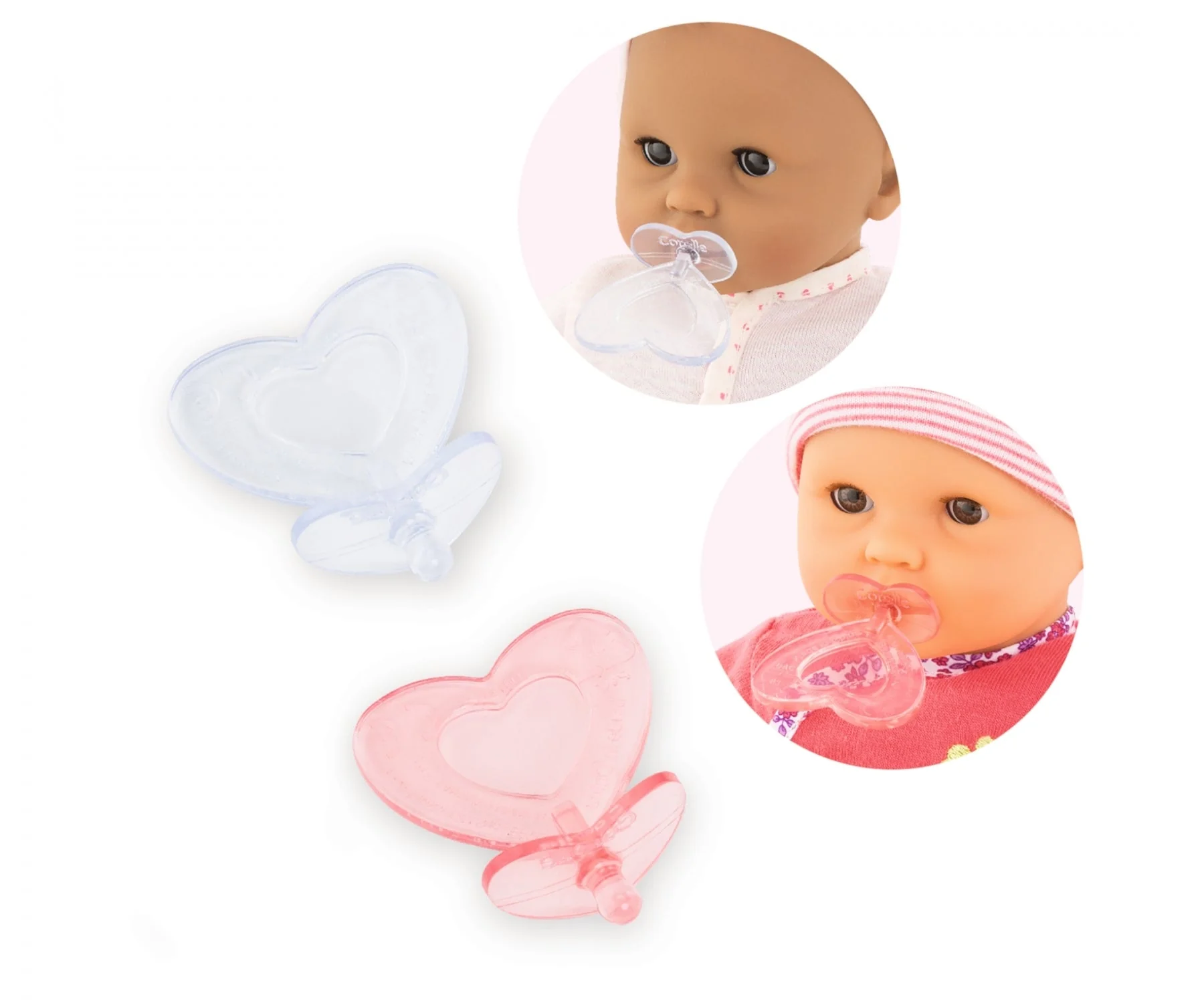 Corolle - 2 Pack of Pacifiers for 12" Baby Doll - Image 2