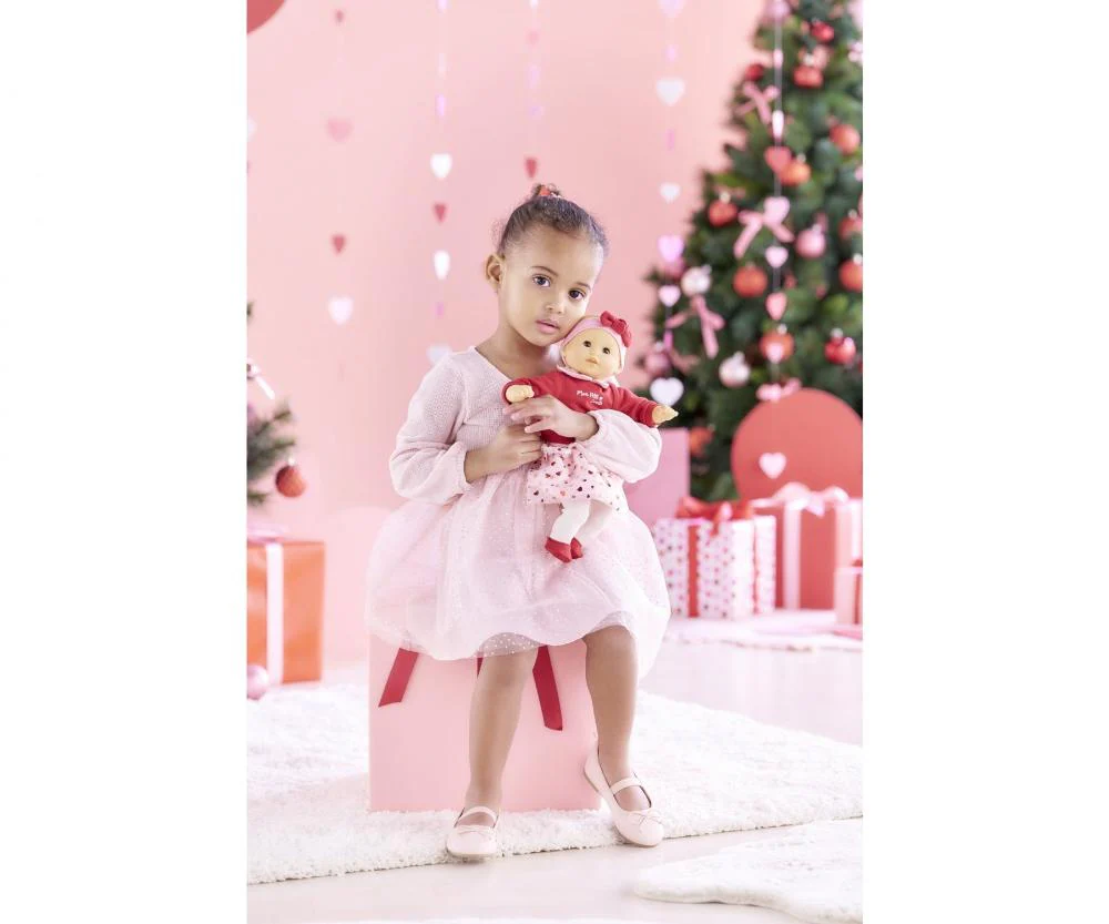 Corolle - Bebe Calin Margaux Heart Petals Soft Doll - 12" - Image 2