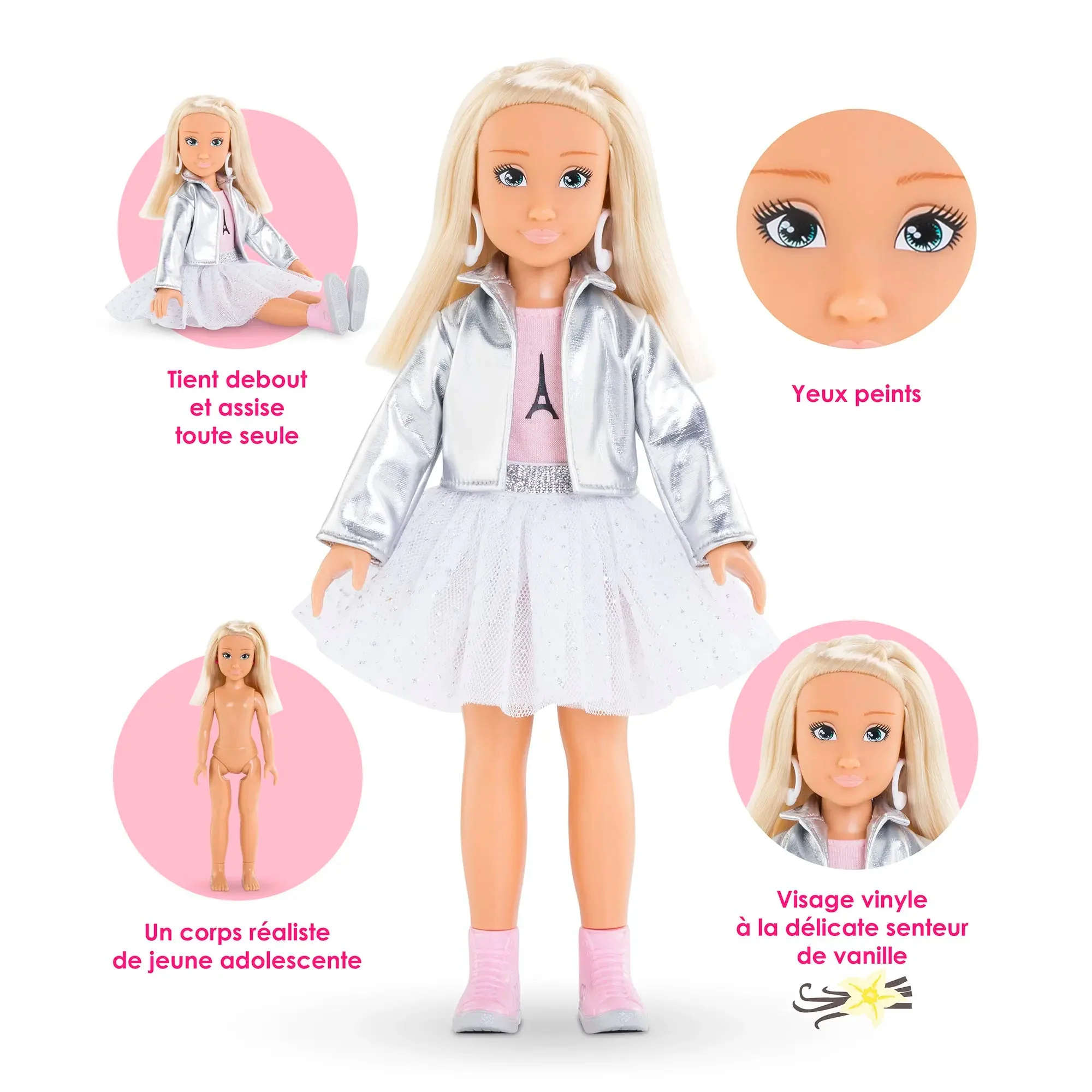 Corolle - Corolle Girls - Valentine Paris Set 11" - Image 5