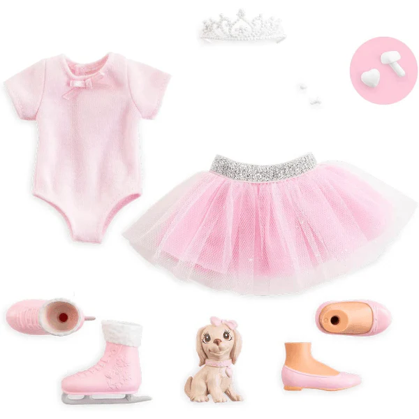 Corolle - Corolle Girls - Valentine Ballerina Set 11" - Image 3