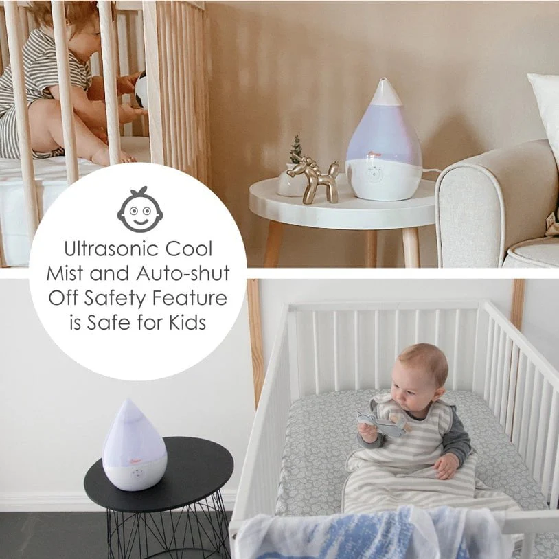 Crane Baby - Droplet Ultrasonic Cool Mist Humidifier - 0.5 Gallon - Image 4