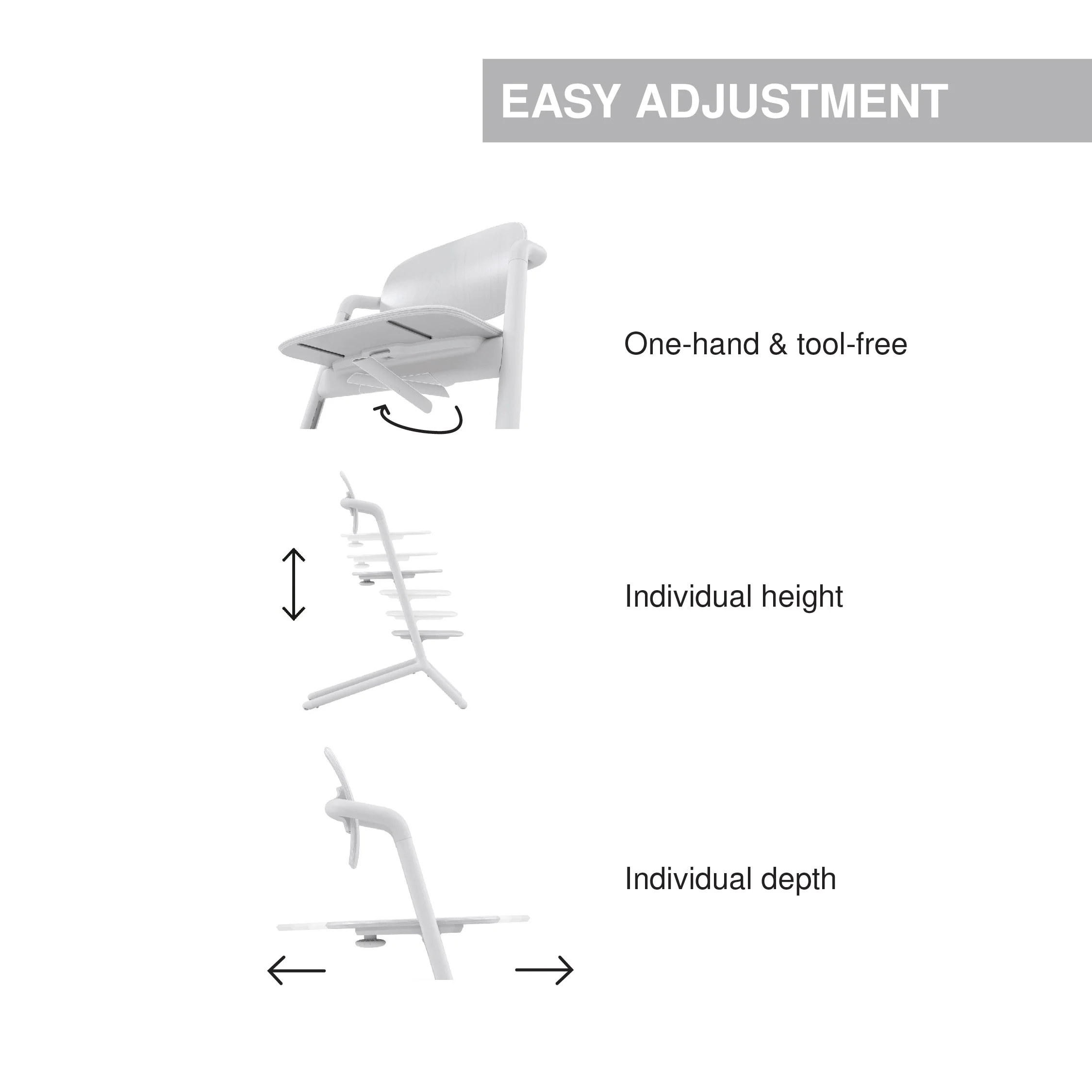 Cybex - LEMO 3-in-1 High Chair - Image 3