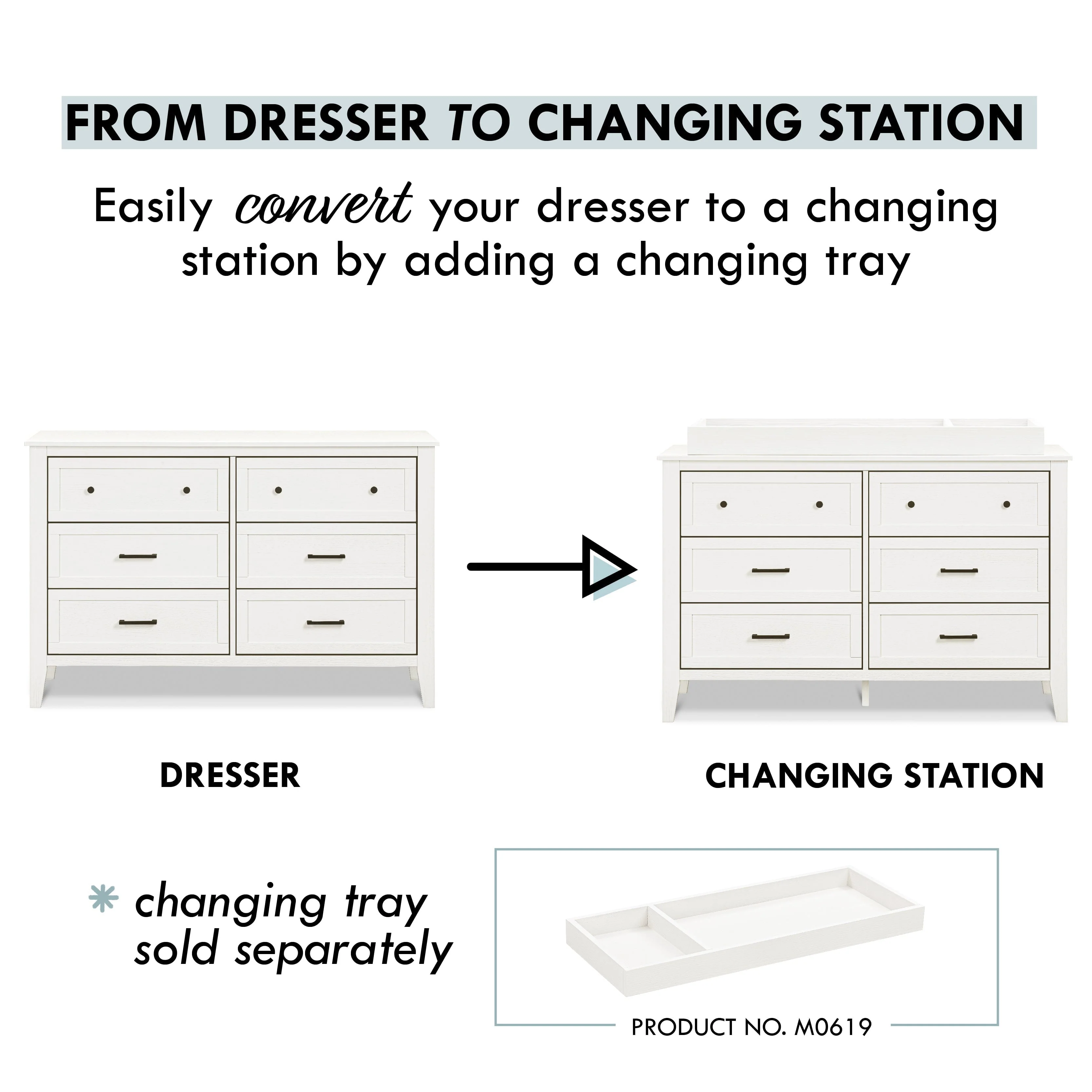 Davinci - Sawyer Farmhouse 6-Drawer Dresser - Image 6