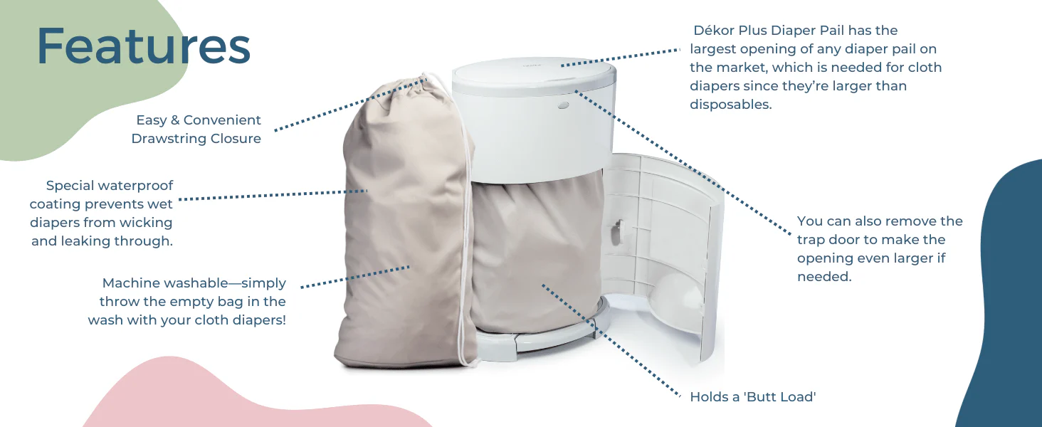 Dekor - Cloth Diaper Pail Liner - Image 6