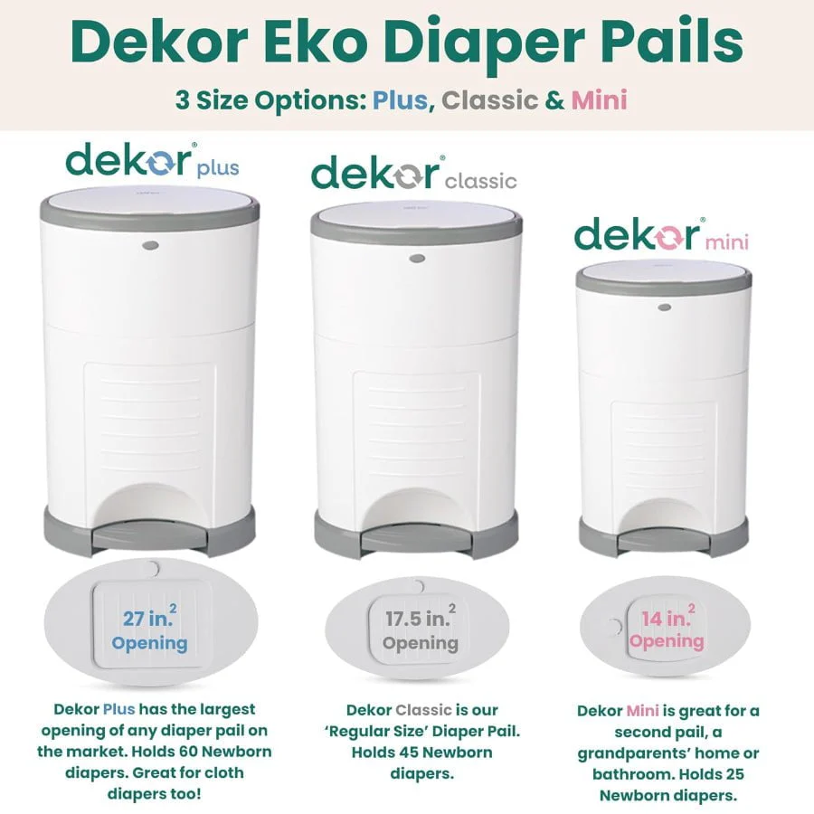 Dekor - Eko Mini Diaper Pail - Image 6