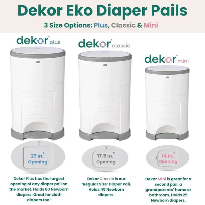 Dekor - Eko Plus Diaper Pail Gift Set - Image 3