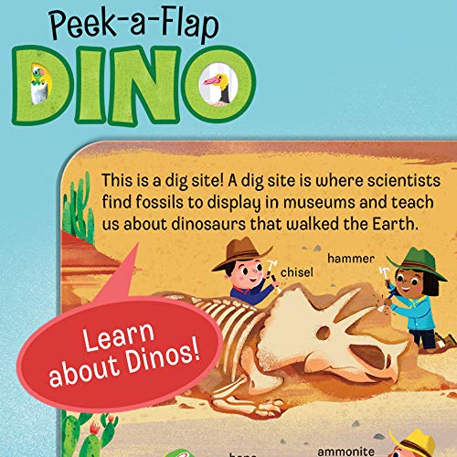Dino Peek-a-Flap - Board Book - Image 2