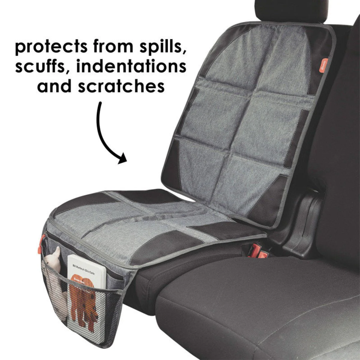 Diono - Car Seat Protector Ultra Mat and Heat Sun Shield - Image 4