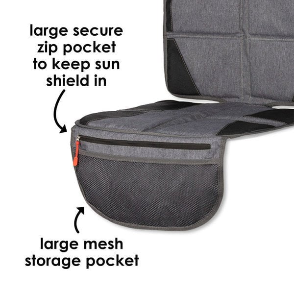 Diono - Car Seat Protector Ultra Mat and Heat Sun Shield - Image 7