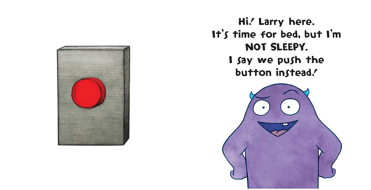 Don't Push the Button! Let's Say Good Night (Board book) - Image 2