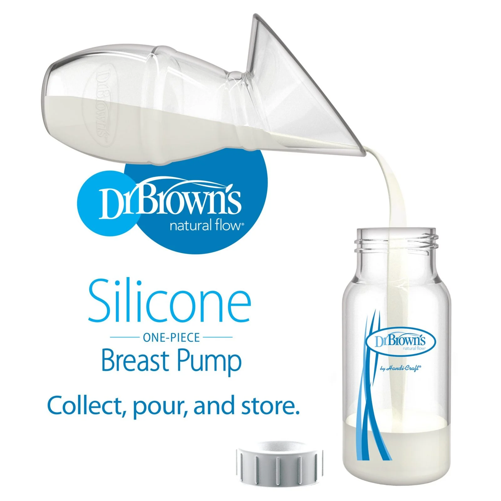 Dr. Brown's - One-Piece Silicone Breast Pump Set - Image 6