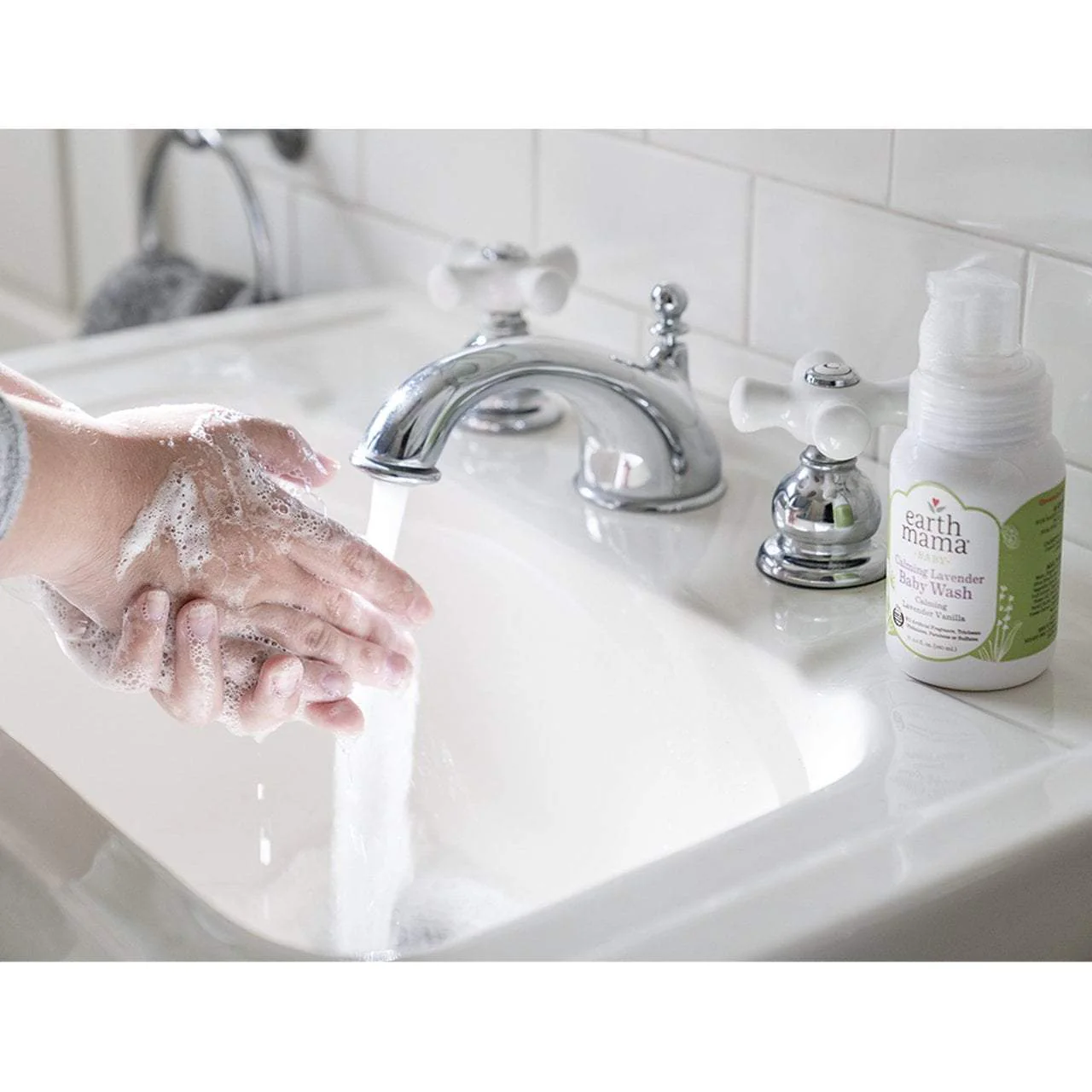 Earth Mama Organics - Calming Lavender Castile Baby Wash - Image 4