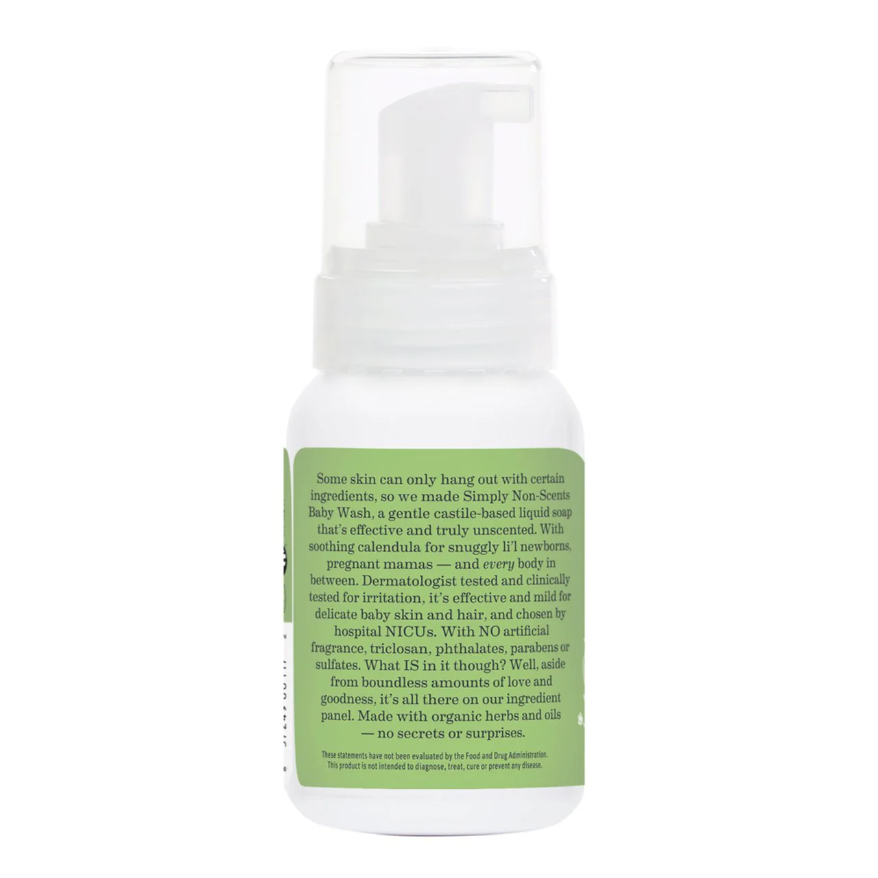 Earth Mama Organics - Simply Non-Scents Castile Baby Wash - Image 3