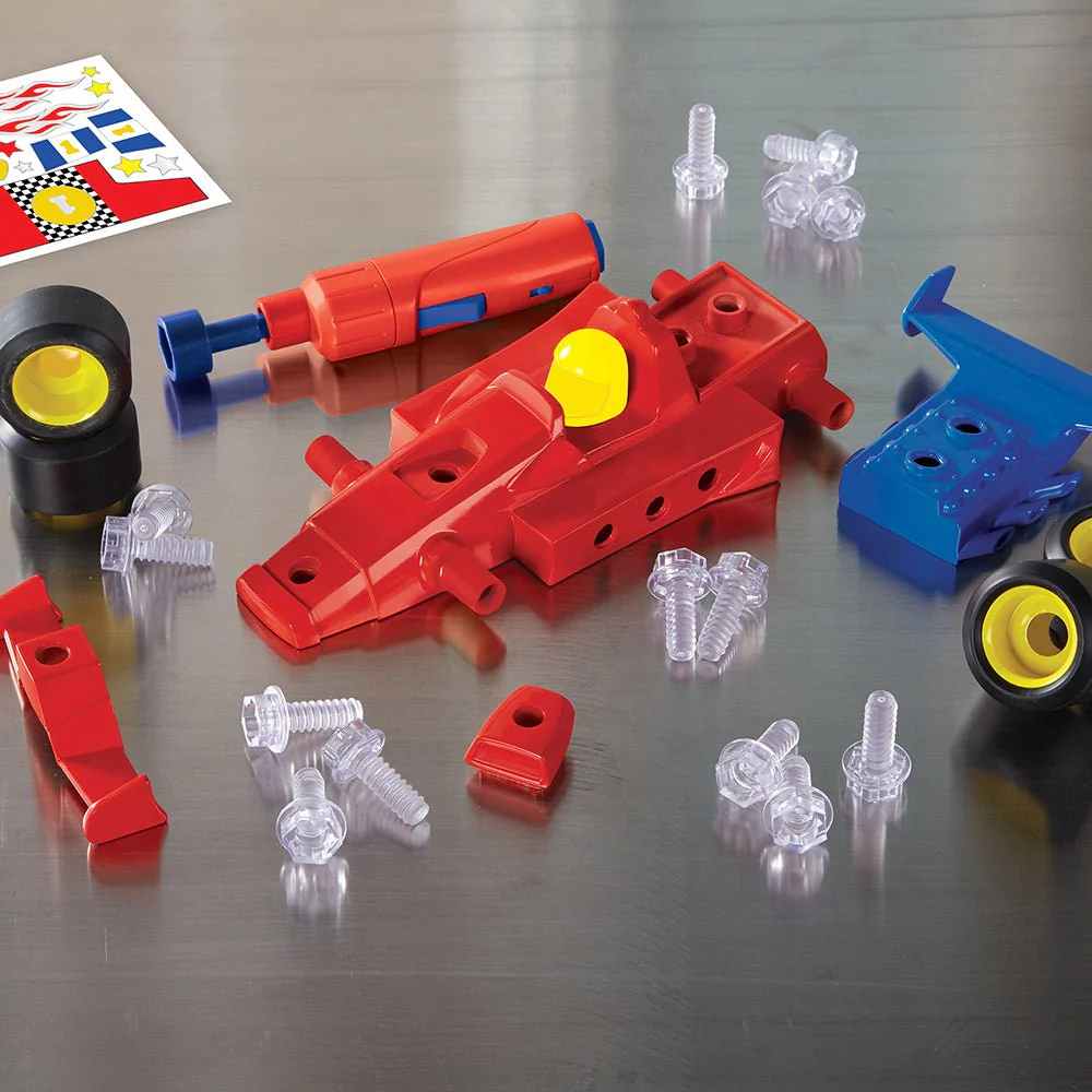 Educational Insights - Design & Drill Race Car - Image 2